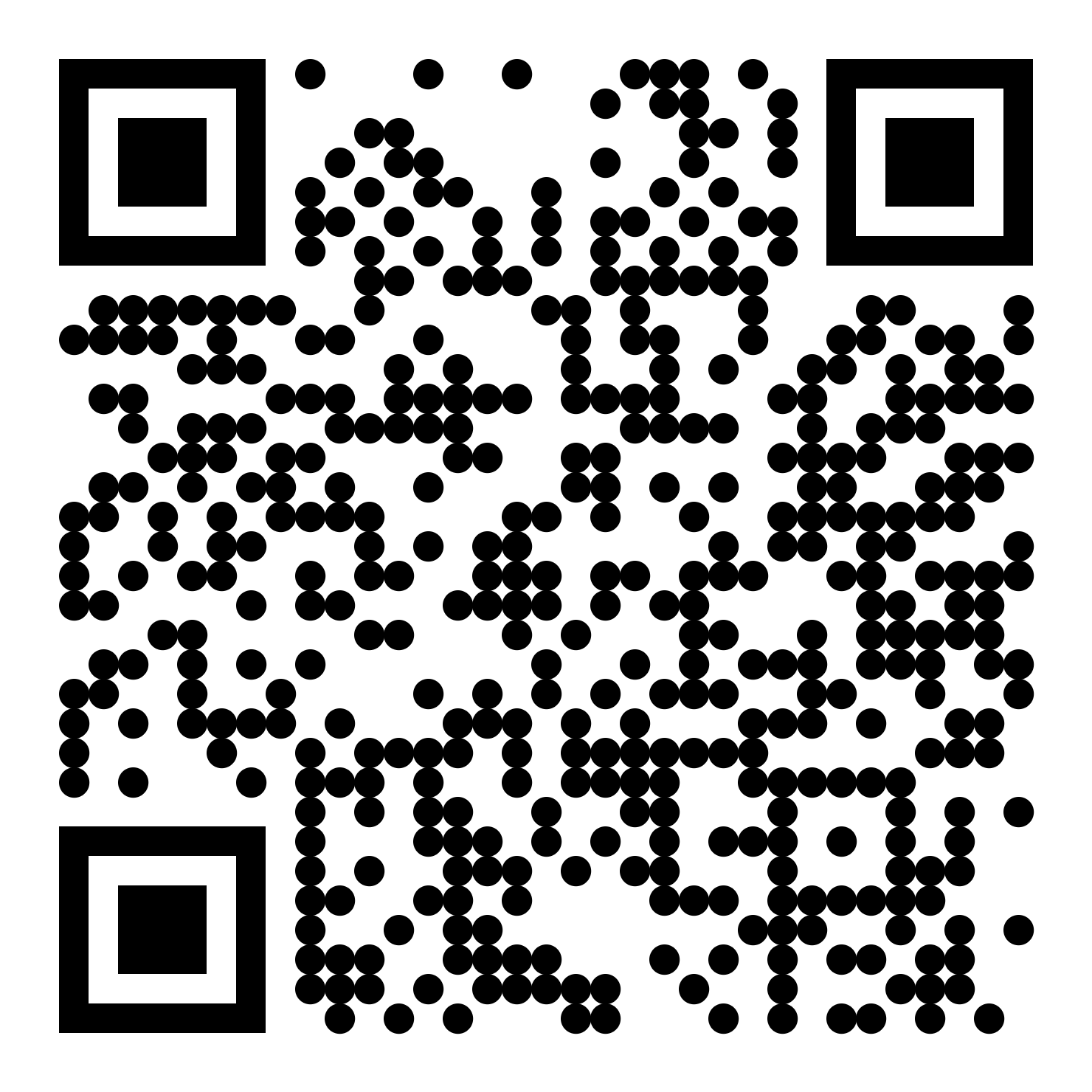 QR code to download Salati